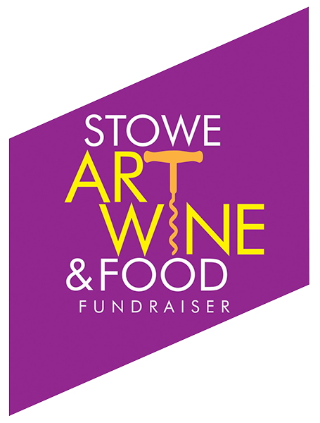 Stowe Art, Wine and Food Fundraiser Logo