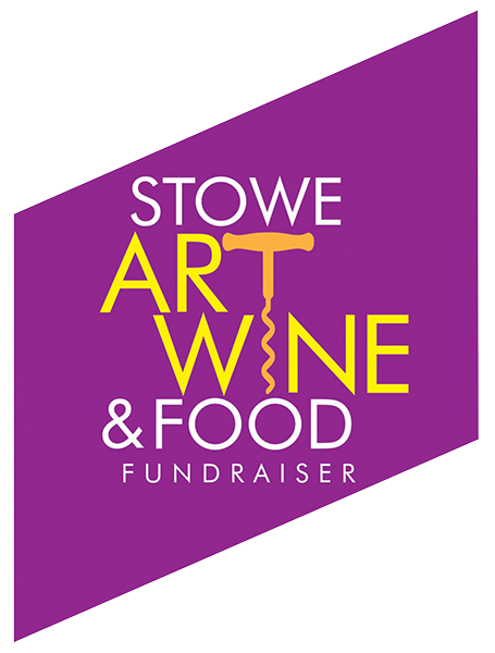 Stowe Art, Wine and Food Fundraiser Logo